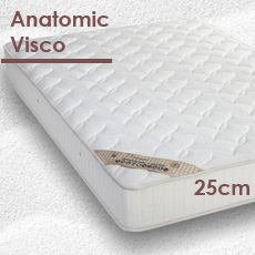 Στρώματα ύπνου memory foam (αφρός μνήμης) Newhome Anatomic Visco 25εκατοστών