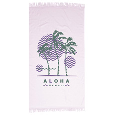 Πετσέτα - Παρεό με κρόσσι Θαλάσσης Borea Aloha Λιλά