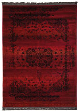 Χαλιά Μηχανοποίητα Royal Carpet Afgan 7198H Red