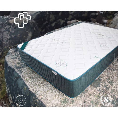 Στρώμα Ύπνου Ανατομικό-Ορθοπεδικό Memory Foam Υπέρδιπλο (180x200/28cm) Newhome Medical Visco 28