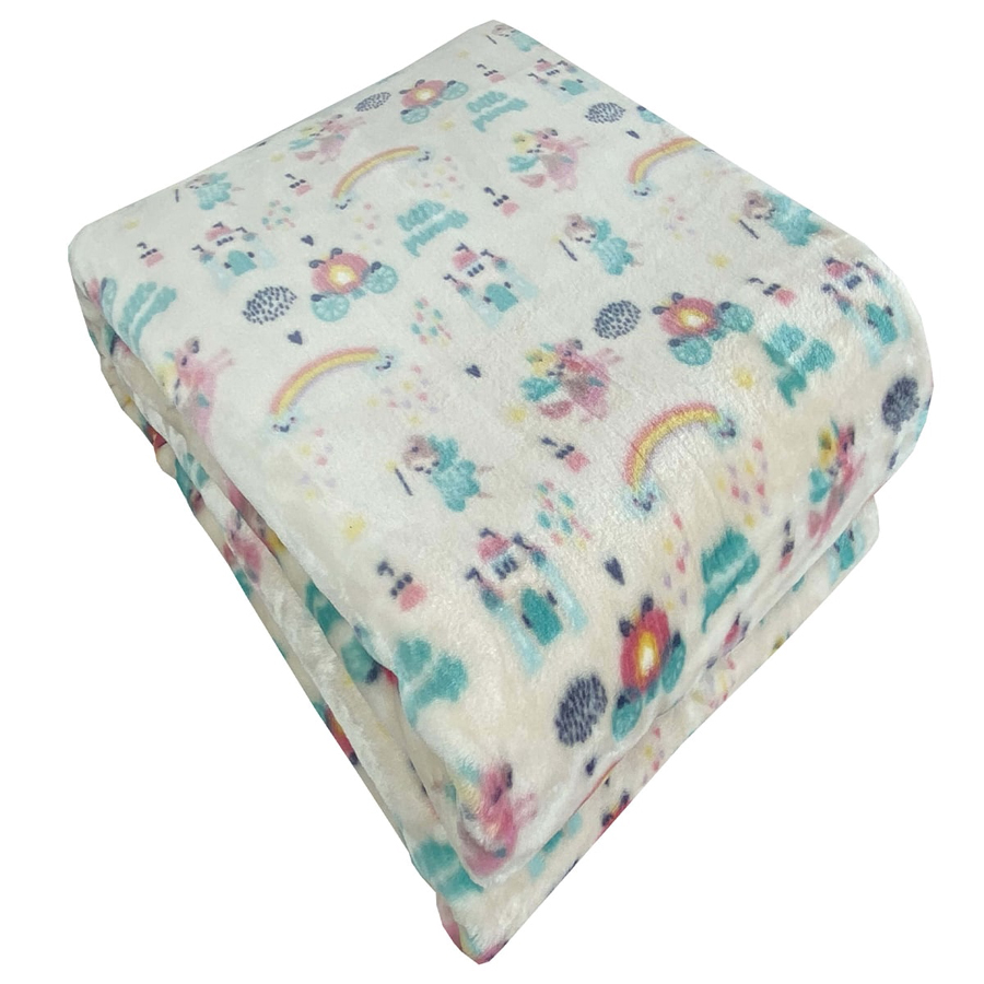 Κουβέρτα Παιδική  Μονή (150x220) Βελουτέ Astron Little Princess