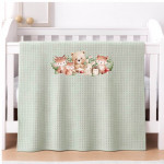 Κουβέρτα Πικέ Βρεφική Κούνιας (110x140) Βαμβακερή Astron Oil