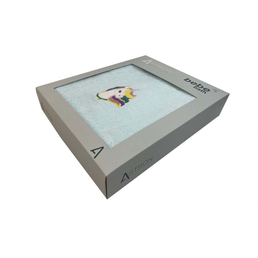 Σετ Πετσέτες 2 τεμαχίων Παιδικές (Χειρός | Λουτρού) Με Κέντημα Astron Magic Unicorn