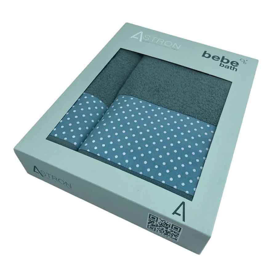 Σετ Πετσέτες 2 τεμαχίων Παιδικές (Χειρός | Προσώπου) Astron Paolina