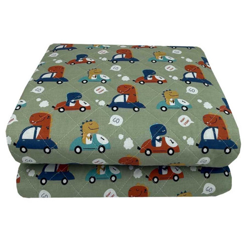 Κουβερλί Παιδικό Μονό (160x240) Βαμβακερό Astron Dino Formula