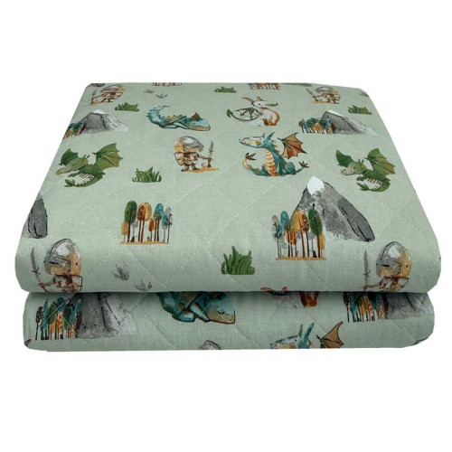 Κουβερλί Παιδικό Μονό (160x240) Βαμβακερό Astron Ippotes