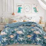 Κουβερτοπάπλωμα Παιδικό Μονό (160x220) Astron Dinosaurs