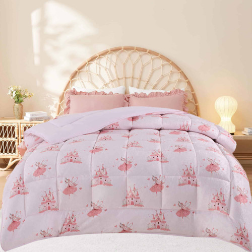 Κουβερτοπάπλωμα Παιδικό Μονό (160x220) Astron Princess