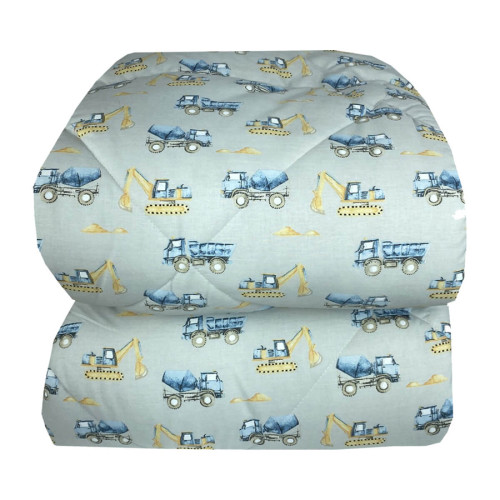 Πάπλωμα Παδικό Μονό (160x240) Βαμβακερό Astron Trucks