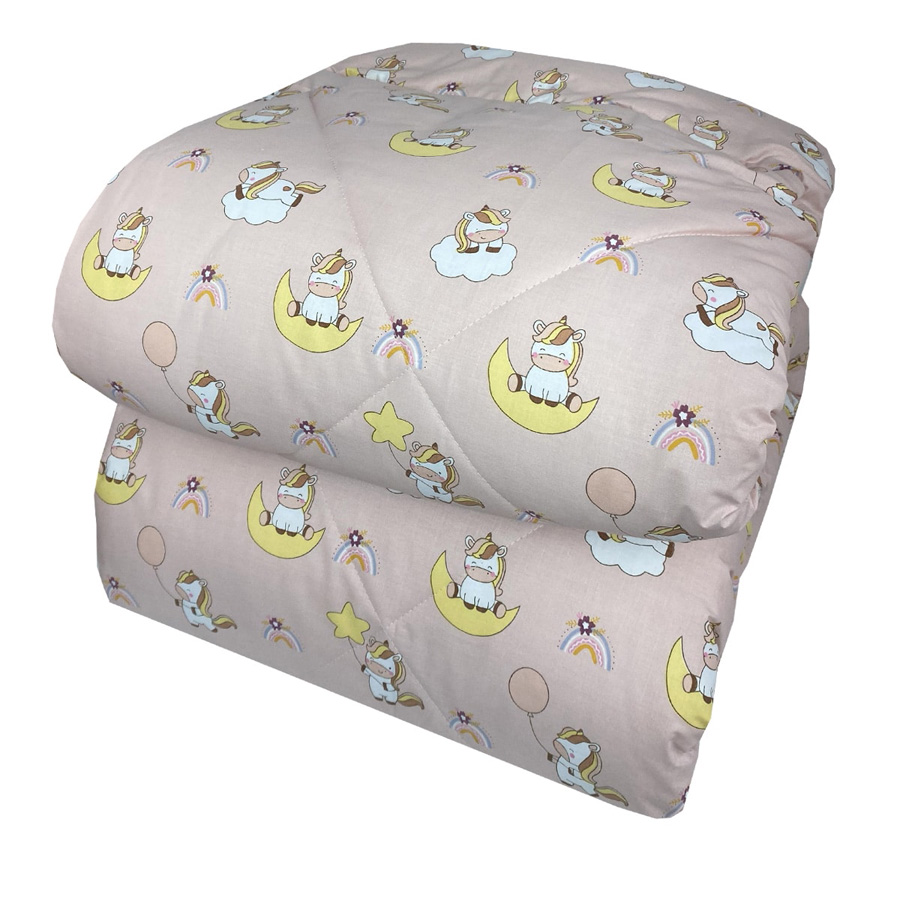 Πάπλωμα Παδικό Μονό (160x240) Βαμβακερό Astron Unicorn Balloon