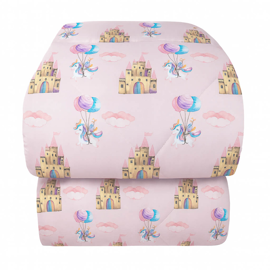 Πάπλωμα Παδικό Μονό (160x240) Βαμβακερό Astron Unicorn Fly