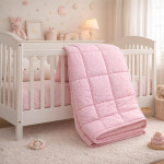 Πάπλωμα Βρεφικό Κούνιας (110x140) Βαμβακερό Astron Paradise Pink