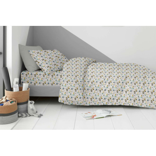 Σετ Σεντόνια Παιδικά Μονά (170x260) Βαμβακερά Astron Constructions