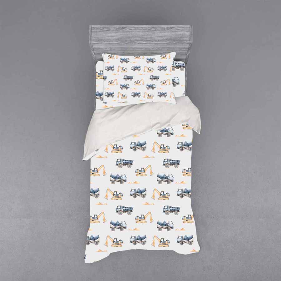 Σετ Σεντόνια Παιδικά Μονά (170x260) Βαμβακερά Astron Trucks