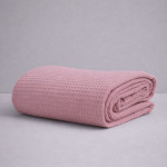 Κουβέρτα Πικέ Υπέρδιπλη (230x245) Μονόχρωμη Βαμβακερή Astron Waffle Zephyr