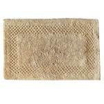 Πατάκι Μπάνιου (50x80) Βαμβακερό Μονόχρωμο Newhome MU1218 μπεζ