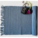 Πατάκι-Κουρελού (50x120) Βαμβακερό Newhome BL0029 denim blue