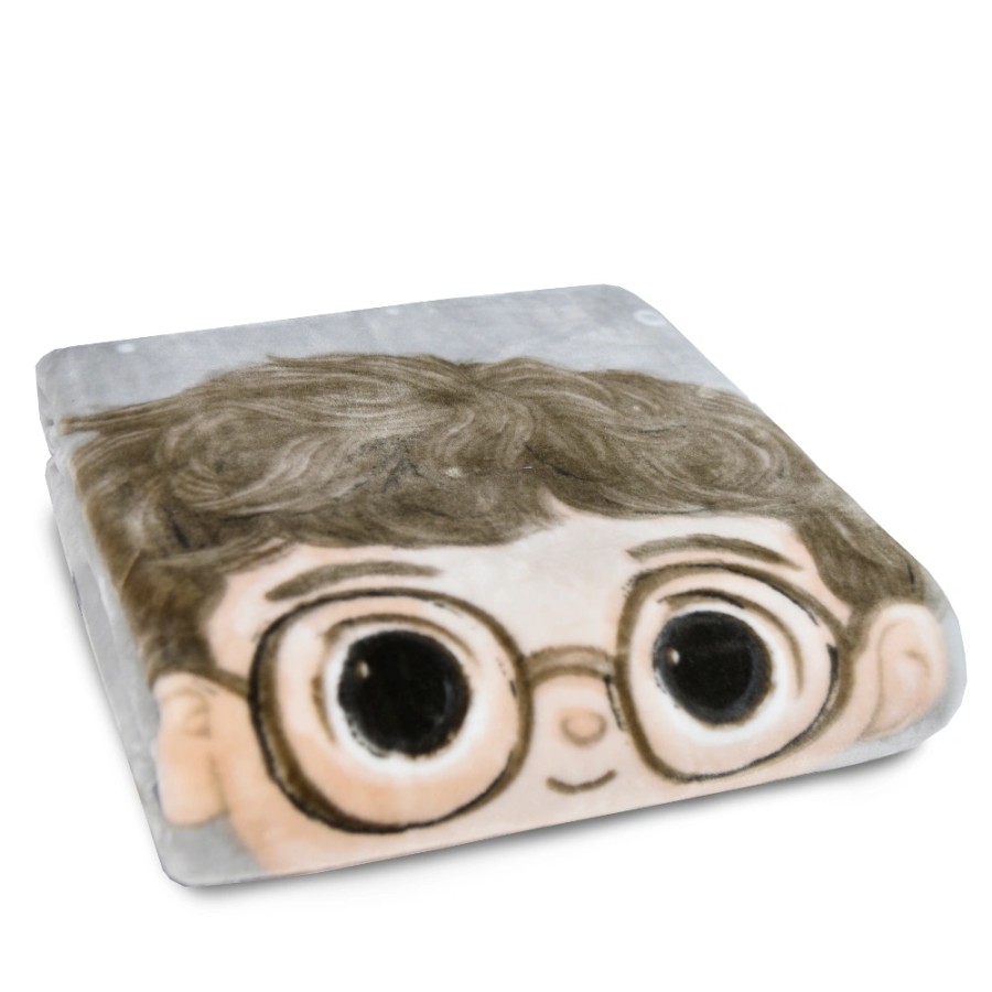 Κουβέρτα Παιδική Μονή (150x220) Βελούρ Borea Wizard