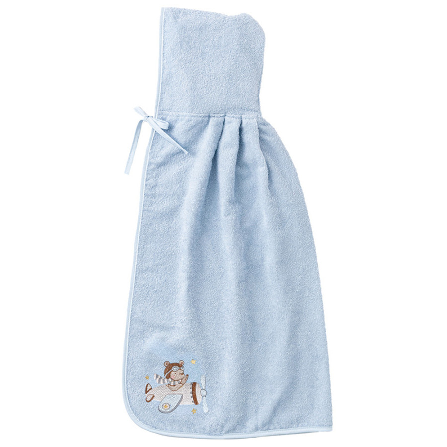 Κάπα Βρεφική (One Size) με Κουκούλα και Κέντημα Borea Pilot