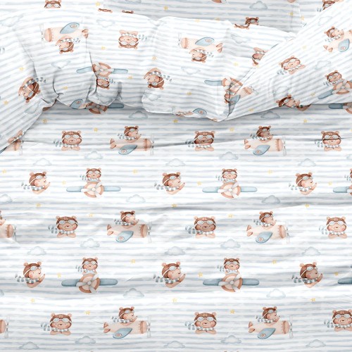 Πάπλωμα Κούνιας Βρεφικό (110x140) Borea Pilot