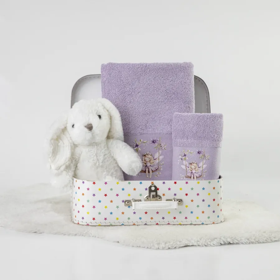 Σετ Πετσέτες 2 τεμαχίων Παιδικές (Χειρός | Λουτρού) Borea Bela