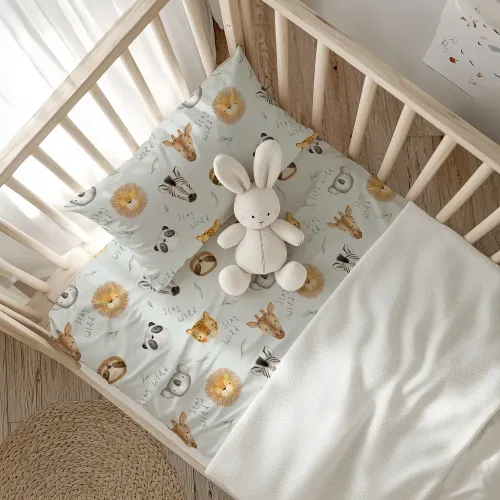 Σετ Σεντόνια Βρεφικά Μπεμπέ (120x160) Borea Stay Wild