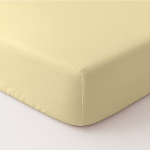 Κατωσέντονο Βρεφικό Κούνιας με Λάστιχο (70x140+20) Βαμβακερό Borea Solid 26 Κίτρινο