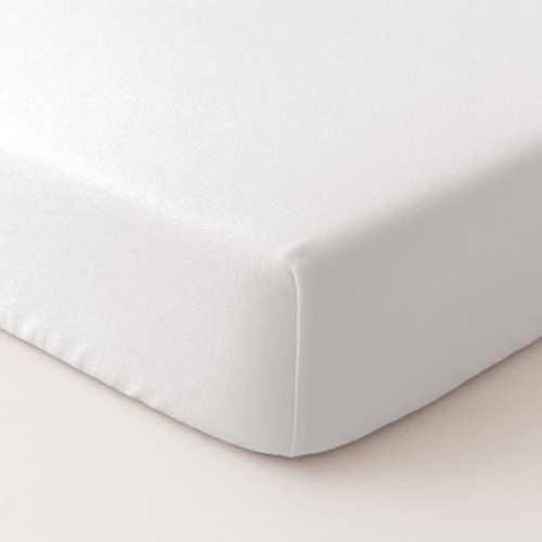 Κατωσέντονο Βρεφικό Κούνιας με Λάστιχο (70x140+20) Βαμβακερό Borea Solid 10 Λευκό