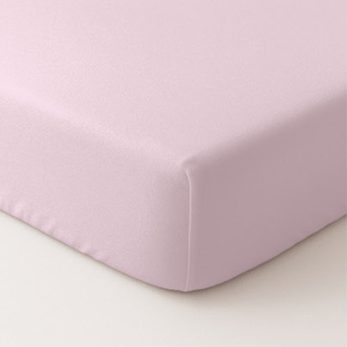 Κατωσέντονο Βρεφικό Κούνιας με Λάστιχο (70x140+20) Βαμβακερό Borea Solid 14 Ροζ