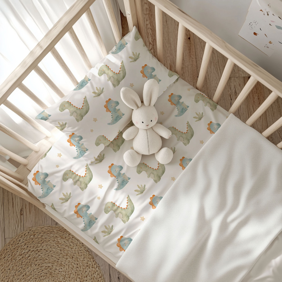 Σετ Σεντόνια Βρεφικά Κούνιας (120x160) Βαμβακερά Borea Dinos