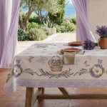 Τραπεζομάντηλο 8 Ατόμων (140x220) με Λεβάντες Borea Lavender