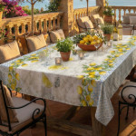 Τραπεζομάντηλο 10 Ατόμων (140x260) με Λεμόνια Borea Lemons