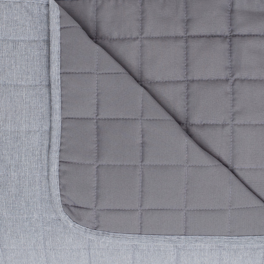 Κουβερλί Υπέρδιπλο (220x240) με εφέ Λινού Borea Λινό Γκρι