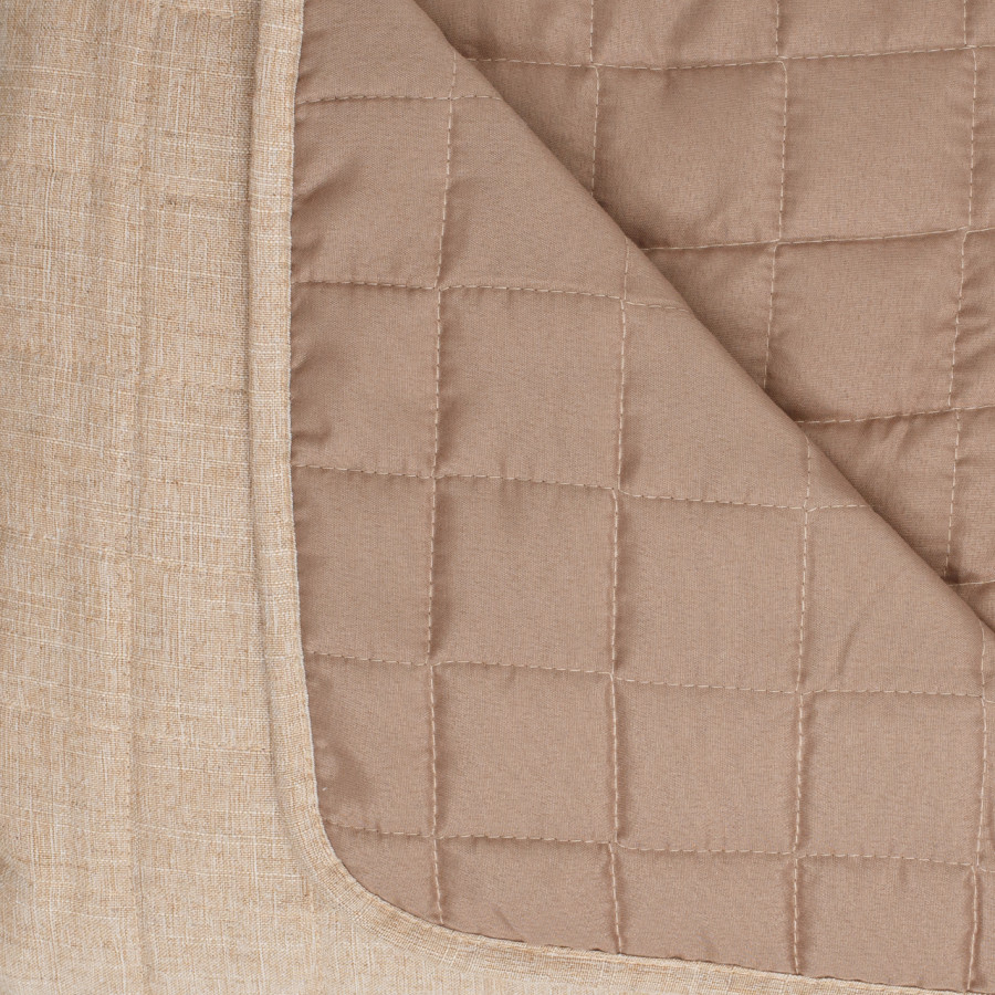 Κουβερλί Μονό (160x220) με εφέ Λινού Borea Λινό Μπεζ