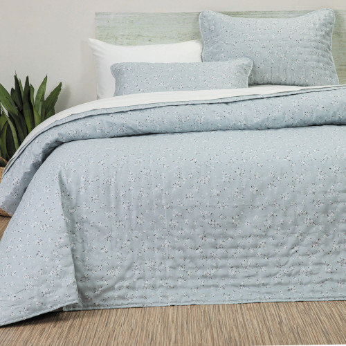 Κουβερλί Υπέρδιπλο (220x240) Borea Margot Μέντα