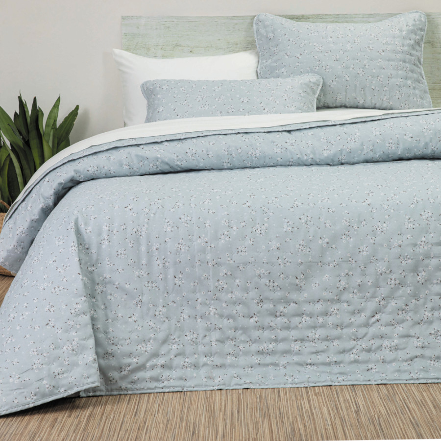 Κουβερλί Μονό (160x240) Borea Margot Μέντα