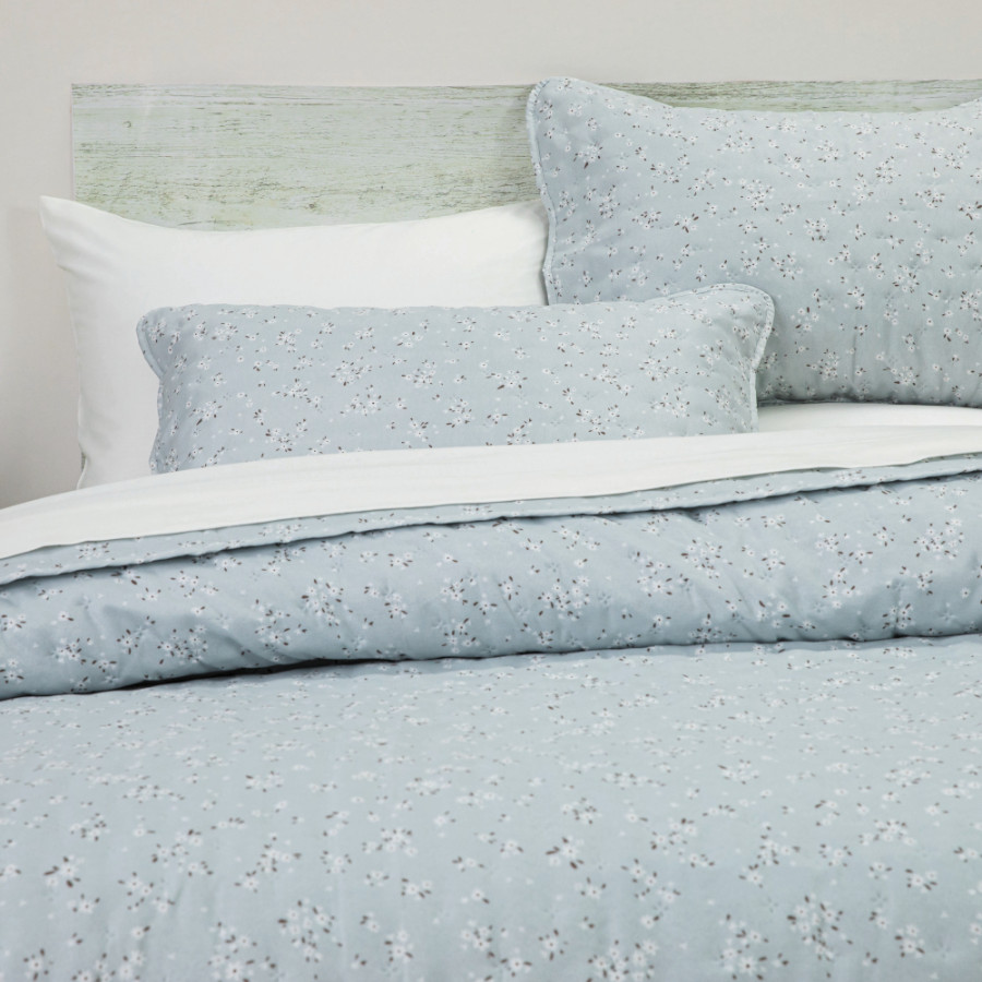 Κουβερλί Μονό (160x240) Borea Margot Μέντα