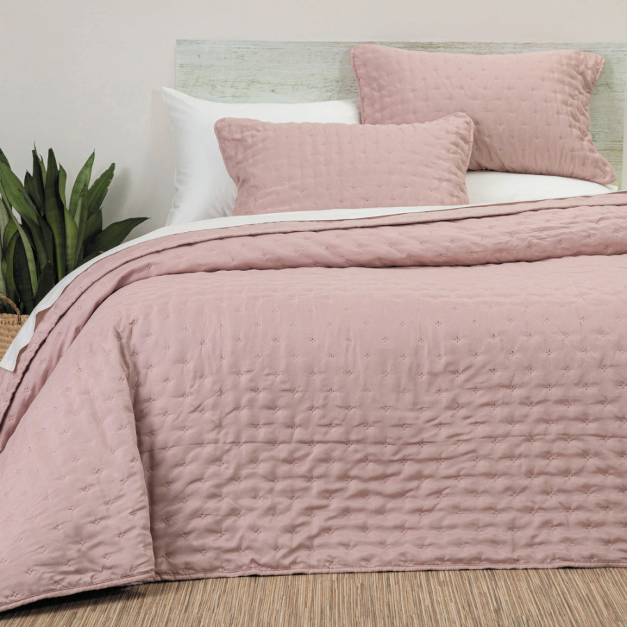 Σετ Κουβερλί Υπέρδιπλο (220x240) με μαξιλαροθήκες Borea Croiset Σάπιο Μήλο