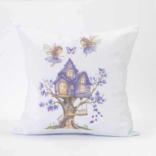 Διακοσμητική Μαξιλαροθήκη Φιγούρας (45x45) με Ψηφιακή Εκτύπωση Borea Magic Garden
