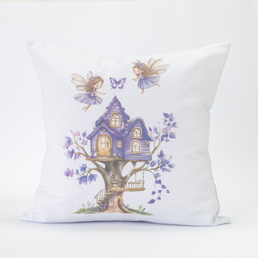 Διακοσμητική Μαξιλαροθήκη Φιγούρας (45x45) με Ψηφιακή Εκτύπωση Borea Magic Garden
