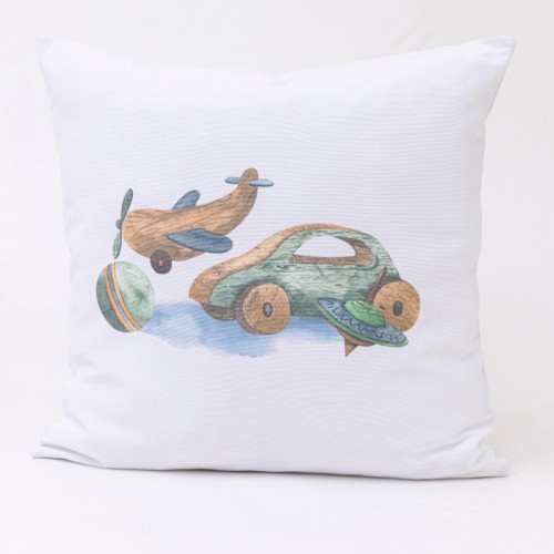 Διακοσμητική Μαξιλαροθήκη Φιγούρας (45x45) με Ψηφιακή Εκτύπωση Borea Toys