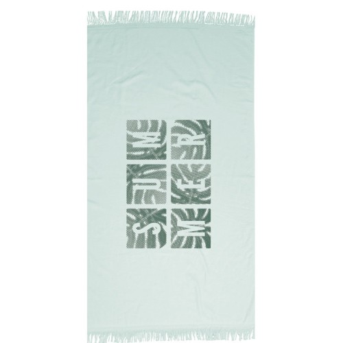 Πετσέτα-παρεό θαλάσσης με κρόσσια (90x160) Borea Summer φυστικί