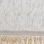 Ριχτάρι για Διθέσιο Καναπέ  (180x240) Σενίλ Βαμβάκι 4 Εποχών Borea 4 Season Εκρού