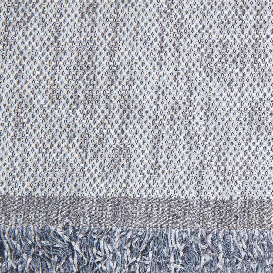 Ριχτάρι για Πολυθρόνα (150x180) Σενίλ Βαμβάκι 4 Εποχών Borea 4 Season Γκρι