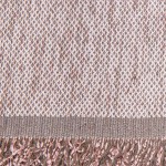 Ριχτάρι για Διθέσιο Καναπέ  (180x240) Σενίλ Βαμβάκι 4 Εποχών Borea 4 Season Ροζέ