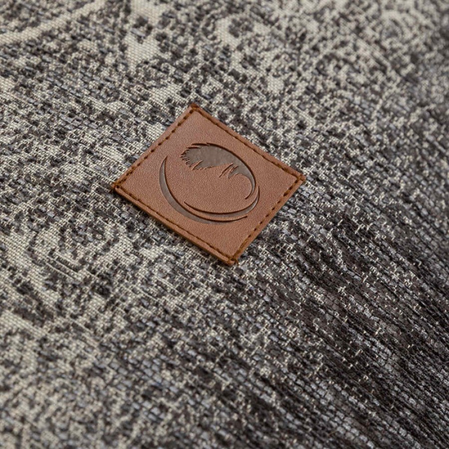 Ριχτάρια για Πολυθρόνα (180x180) Σενίλ Borea Babylon Γκρι