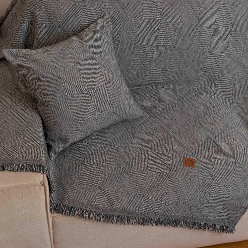 Ριχτάρια για Τριθέσιο Καναπέ (180x300) Σενίλ Borea Bari Πετρόλ