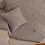 Ριχτάρια για Διθέσιο Καναπέ (180x250) Σενίλ Borea Bari Σπαγγί