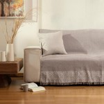 Ριχτάρι για Διθέσιο Καναπέ (180x250) Βαμβακερό Borea Iris Καφέ