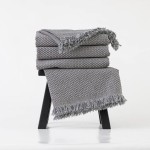 Ριχτάρια για Πολυθρόνα (180x180) Σενίλ Borea Sicily Γκρι